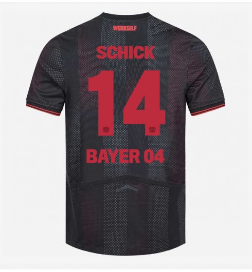 Moške Nogometnih dresov Bayer Leverkusen Patrik Schick #14 Domači 2025-26 Kratki rokavi Moške Nogometnih dresov Bayer Leverkusen Patrik Schick #14 Domači 2025-26 Kratki rokavi